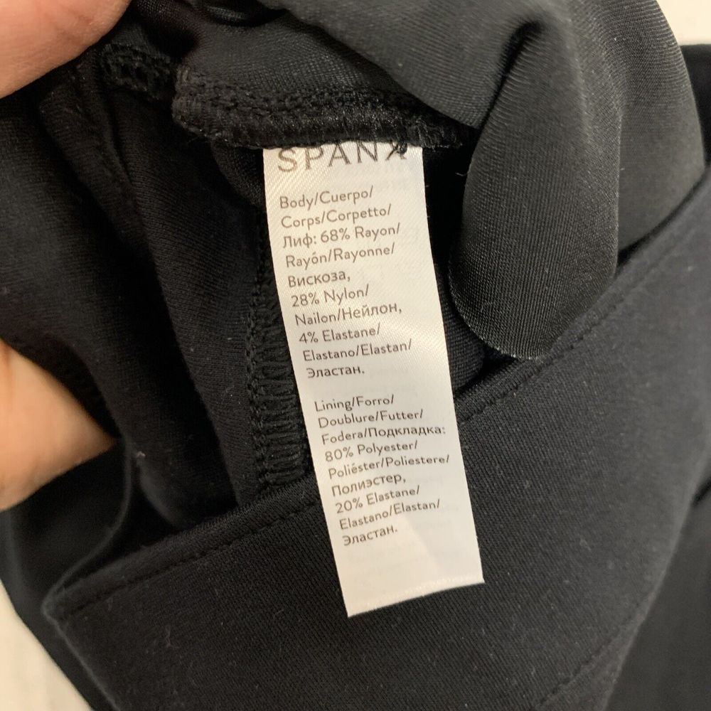 Womens Size M Spanx The Perfect Black Pant EUC - Picture 6 of 7